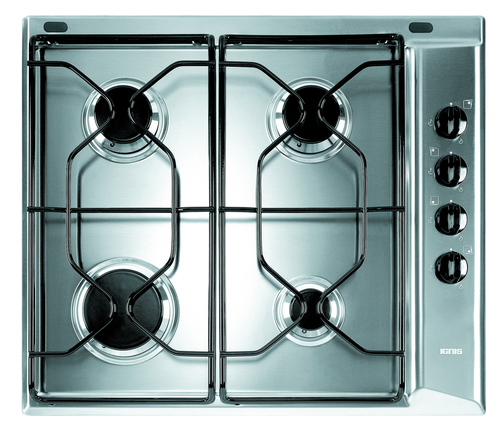 Piano cottura gas Indesit 859991665820 Paa 642 Ix I We 1 Inox
