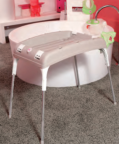 OKBABY 845 Supporto per vasca da bagno per bambino Grigio