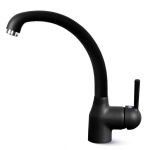 Elleci - Elleci Classic Po, Nero, Granitek, Leva sanitaria, Singolo, 29 cm