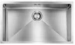 CM - CM filoraggiato 77 x 45, Lavello montato su piano, Rettangolare, Acciaio inossidabile, Acciaio inossidabile, 1 ciotole, Rettangolare