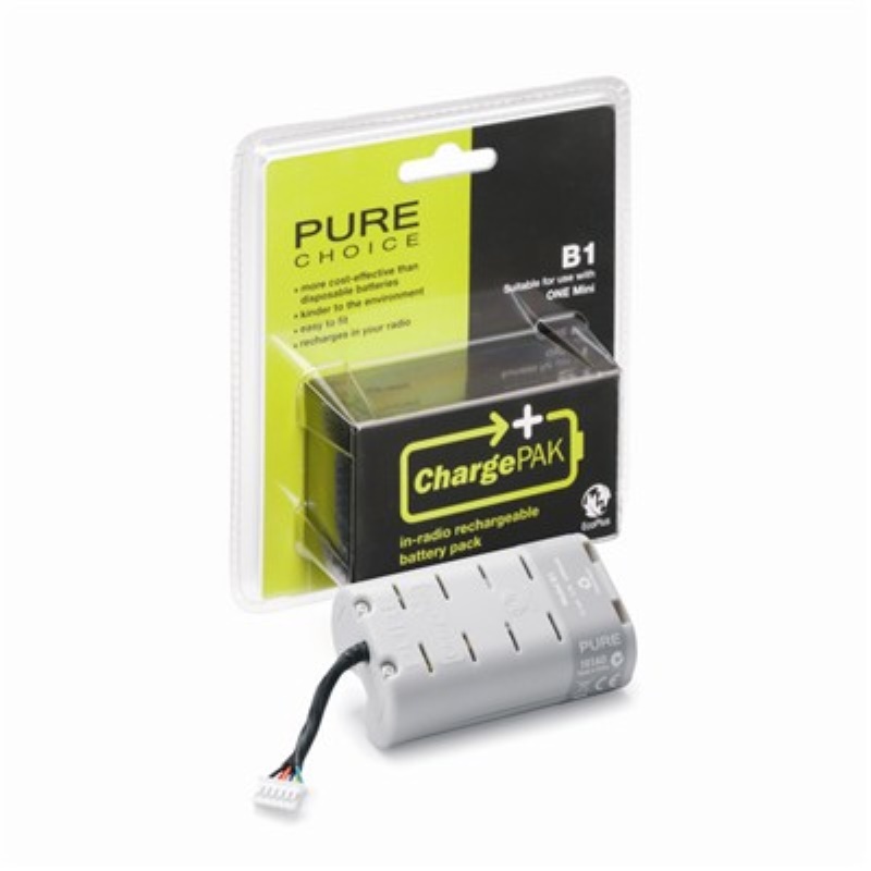 Batteria dedicata Pure 147506 CHARGEPAK B1 White White