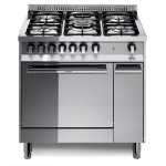 LOFRA - Lofra MT86MF/C, Piano cottura, Acciaio inossidabile, Manopola, Acciaio inossidabile, Frontale, Gas