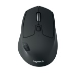 LOGITECH - Logitech M720, Mano destra, Ottico, Wireless a RF + Bluetooth, 1000 DPI, Nero, Bianco