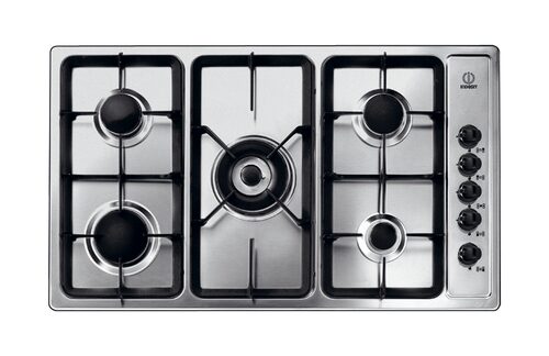 Indesit PIM 950 AST (GH) EX Acciaio inossidabile Da incasso Gas 5 Fornello(i)