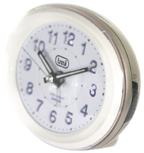 Trevi SL 3052 Orologio da tavolo in quarzo Ovale Oro, Bianco