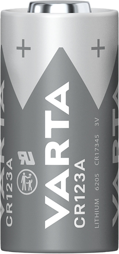Varta LITHIUM Cylindrical CR123A Blister 1
