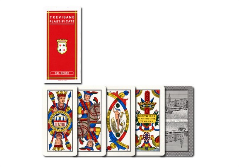 Carte da gioco Dal Negro 15205 Trevisane plastificate