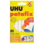Uhu Bostik - UHU Patafix Bianco 80 Ggommini Adesivi, Nastro, Adesivo per contatto, Blister
