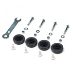 FOPPAPEDRETTI - Kit ruote asse stiro Foppapedretti 7010112300 Lostiro ricambio 