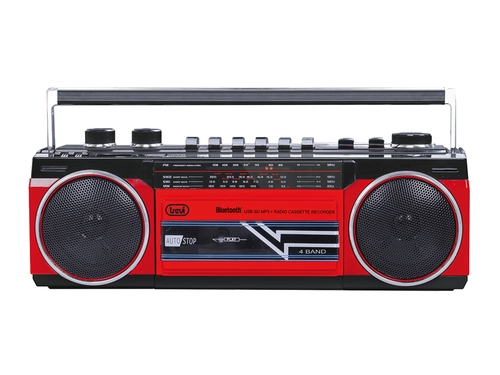 Trevi RR 501 BT Personale Nero, Rosso