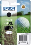 EPSON - Epson Golf ball Singlepack Black 34XL DURABrite Ultra Ink, Resa elevata (XL), Inchiostro a base di pigmento, 16,3 ml, 1100 pagine, 1 pz