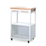 Foppapedretti Carrello Benchef Bianco/naturale