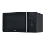 WHIRLPOOL - Whirlpool MCP 345 BL, Superficie piana, Microonde combinato, 25 L, 800 W, Pulsanti, Nero