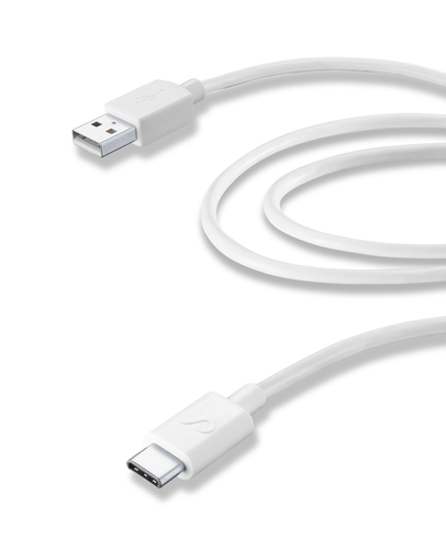 Cellularline USBDATACUSBC2TW cavo USB 2 m USB 3.2 Gen 1 (3.1 Gen 1) USB A USB C Bianco