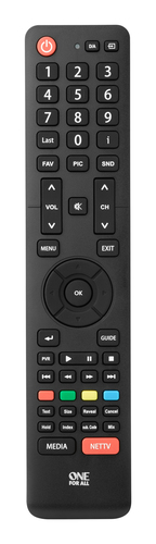 One For All TV Replacement Remotes URC 1916 telecomando IR Wireless Pulsanti