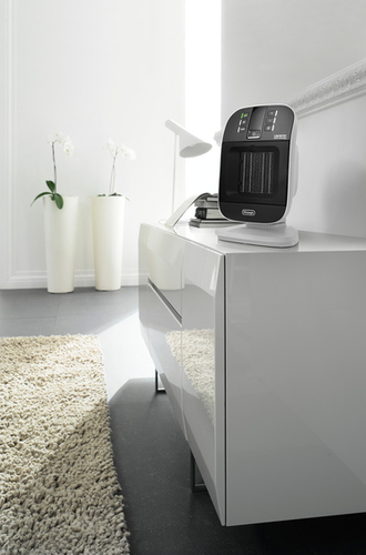 Termoventilatore De Longhi 0114652000 BEND LINE Hfx60V20 Nero e Bianco