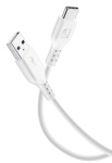 Cellular Line - Cellularline USB Cable Home - USB-C Cavo da USB a USB-C per la ricarica e sincronizzazione dati Bianco, 2 m, USB A, USB C, USB 2.0, Bianco