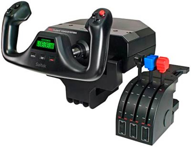 Logitech G G Saitek PRO Flight Yoke System USB Simulazione di Volo