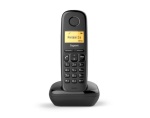 GIGASET - Gigaset A170, Telefono analogico/DECT, Cornetta wireless, 50 voci, Identificatore di chiamata, Nero
