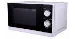 SHARP - Sharp Home Appliances R-600WW, Superficie piana, Microonde combinato, 20 L, 800 W, Manopola, Nero, Bianco