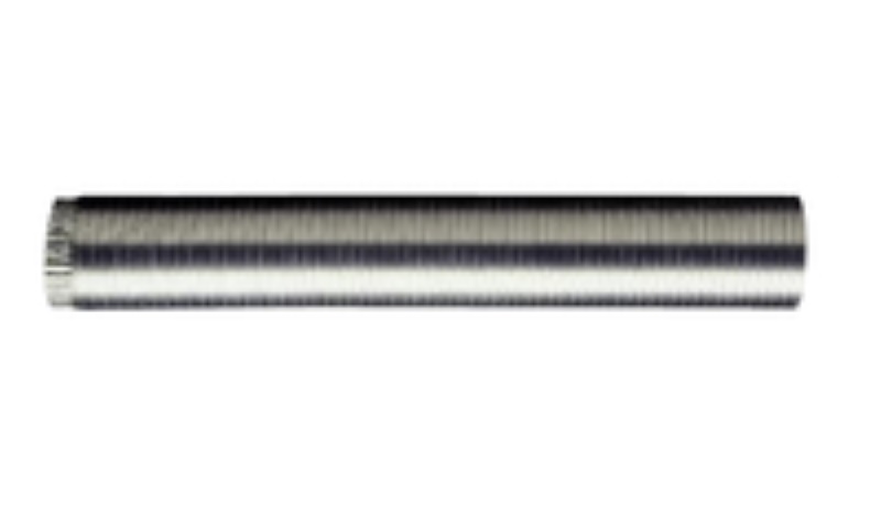 SAVE Fumisteria Classic FN1024 Tubo dritto per canna fumaria 85 cm Alluminio