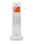 BRONDI - Brondi Lemure, Telefono DECT, Cornetta wireless, Telefono con vivavoce, 50 voci, Identificatore di chiamata, Bianco