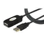 Techly Cavo Prolunga Attivo USB2.0 Hi-Speed 10m (IUSB-REP10TY)