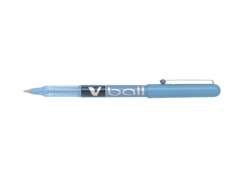 Pilot V-Ball 07 Penna in gel con cappuccio Blu 1 pz