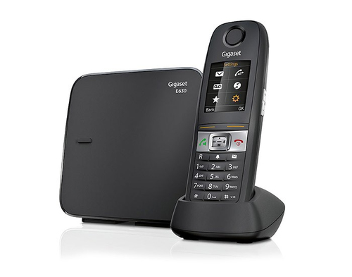 Gigaset E630 Telefono DECT Identificatore di chiamata Nero
