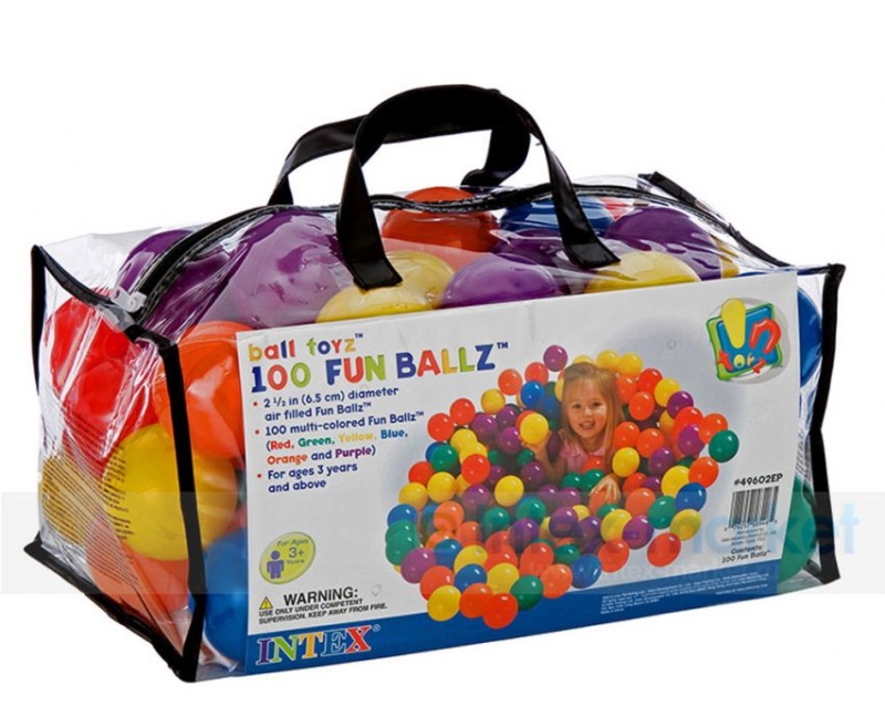 Set palline colorate Intex 49602