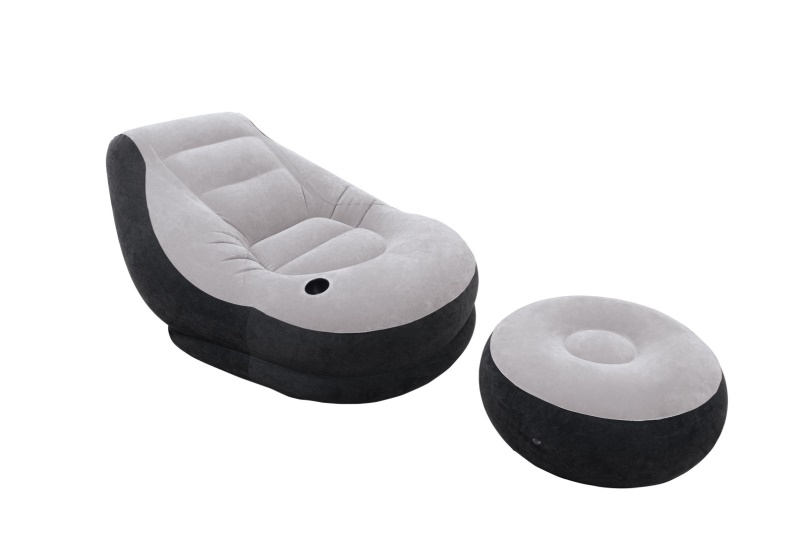 Poltrona gonfiabile Intex 68564 Lounge con poggia piedi