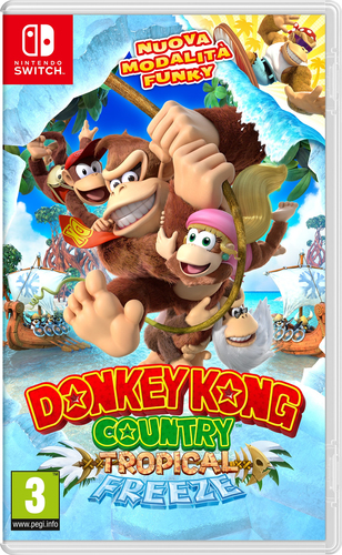 0045496421724 Nintendo Donkey Kong Country: Tropical Freeze, Nintendo Switch, Modalità multiplayer, Supporto fisico