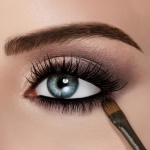 Diego Dalla Palma - Diego dalla Palma Pennello Matita Occhi Di Precisione N°5, Pennello per ombretto da sfumatura, Piatto, Fine, Sintetico, Nero, Donna