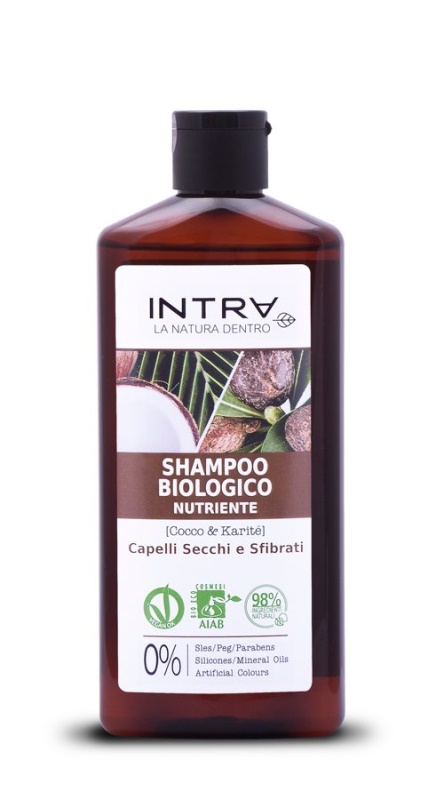 Intra Cocco & Karité Cocco & Karité Shampoo Biologico Nutriente 250ml