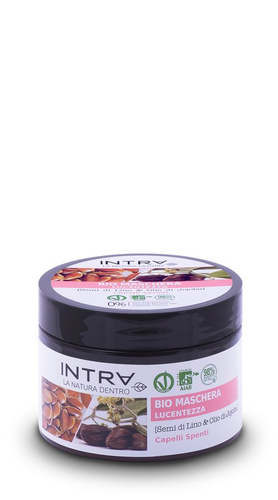Intra Semi Di Lino & Olio Di Jojoba Bio Maschera Lucentezz 250ml
