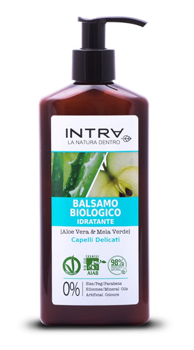 Intra Aloe Vera & Mela Verde Balsamo Biologico Idratante 250ml