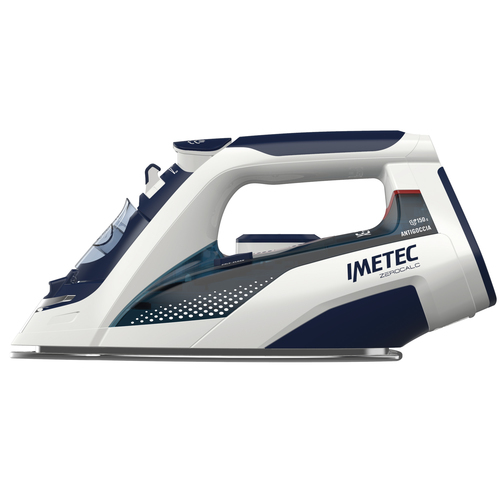 Imetec ZeroCalc Z1 2500 Ferro da stiro a secco e a vapore Acciaio inossidabile 2200 W Colore foglia di tè, Bianco