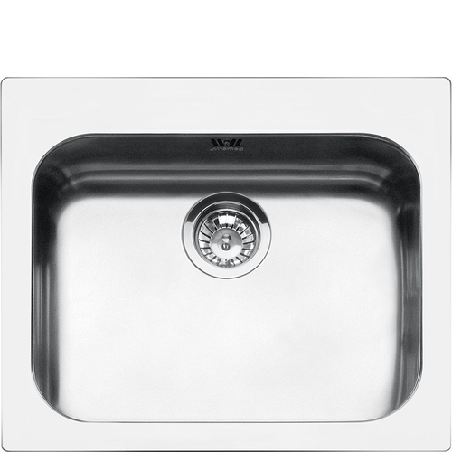 Smeg VS50P3 lavello Lavello montato su piano Rettangolare Acciaio inossidabile