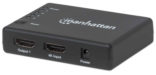 Manhattan 207706 ripartitore video HDMI 4x HDMI