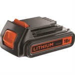 Black&Decker - Black & Decker BL2018, Batteria, Ioni di Litio, 2 Ah, 18 V, Nero, Arancione