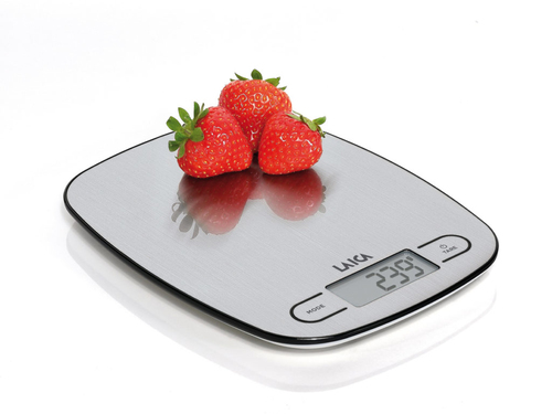 Laica KS1033 bilancia da cucina Acciaio inossidabile Superficie piana Ovale Bilancia da cucina elettronica