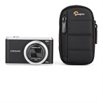 LOWEPRO - Lowepro Tahoe CS 20, Custodia compatta, Ogni marca, Canon PowerShot SX720, Sony DSC-HX80, Tracolla, Nero