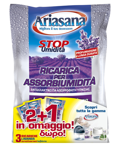 Ariasana Ricarica Lavanda 2+1 busta 450g
