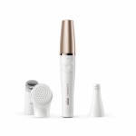 BRAUN - Braun FaceSpa Pro SE911, Bellezza Viso Epilatore Tutto-In-Uno, Bianco, Bronzo, 10 pinzette, Mento, Fronte, Labbro superiore, Cina, Dit apparaat is niet geschikt voor gebruik door kinderen of personen met beperkte fysieke,..., Batteria