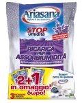 Henkel - Ariasana Ricarica Lavanda 2+1 busta 450g, Assorbitore (ricarica), Compressa, Assorbiumidità e odori, Multicolore, Bagno, Camera da letto, 147 mm