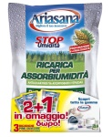Henkel - Ariasana Stop Umidità, Pino Selvestre, Assorbitore (ricarica), Compressa, Assorbiumidità e odori, Multicolore, Bagno, Camera da letto, 147 mm