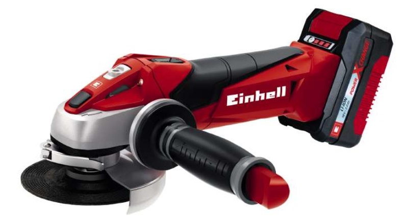 Einhell TE-AG 18/115 Li Kit smerigliatrice angolare 11,5 cm 8500 Giri/min 1,65 kg