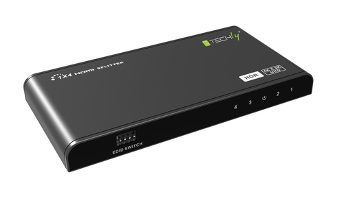 Techly HDR Splitter 1x4 HDMI 2.0 4Kx2K 60 Hz