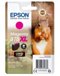 EPSON - Epson Squirrel Singlepack Magenta 378XL Claria Photo HD Ink, Resa elevata (XL), Inchiostro a base di pigmento, 9,3 ml, 830 pagine, 1 pz
