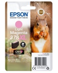 EPSON - Epson Squirrel Singlepack Light Magenta 378XL Claria Photo HD Ink, Resa elevata (XL), Inchiostro a base di pigmento, 10,3 ml, 830 pagine, 1 pz